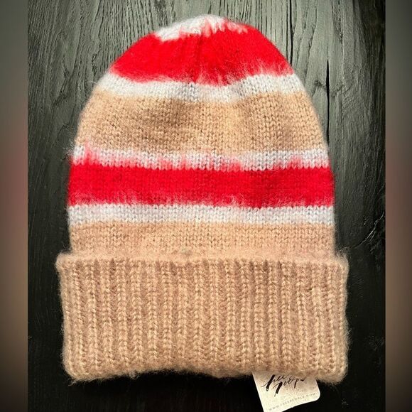 Free People NWT The Grove Stripe Beanie main image 6